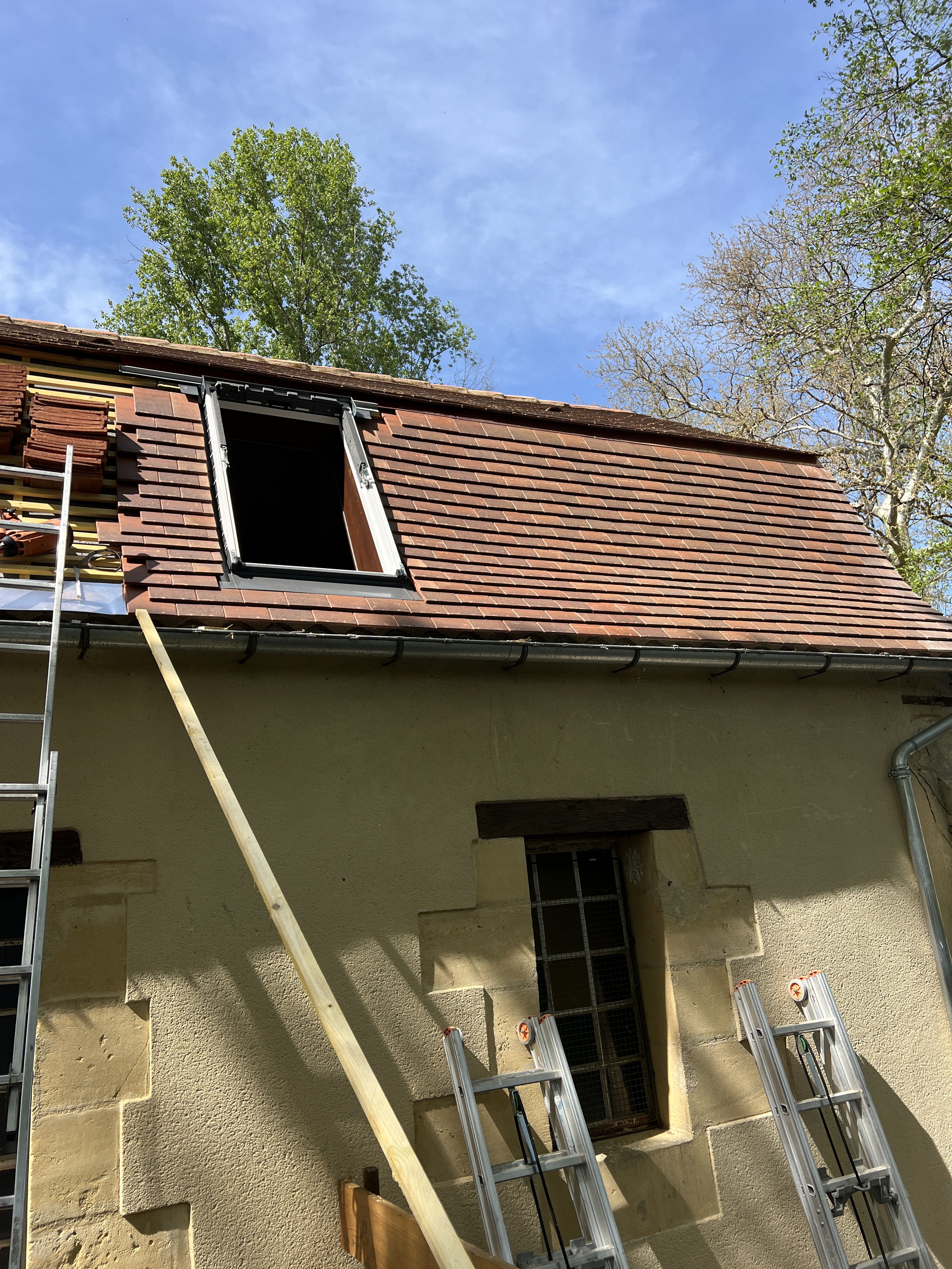 Rénovation toiture bac acier Périgueux